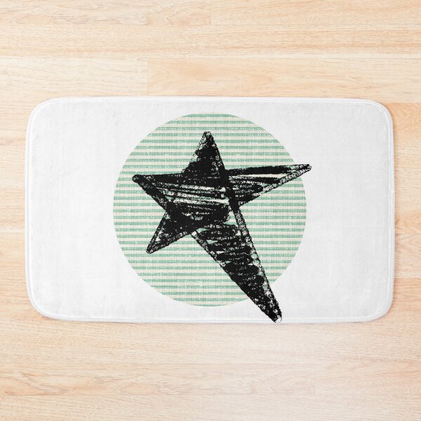 Item preview, Distressed Star Graphic |Striped Circle Retro Tee designed and sold by Piising.