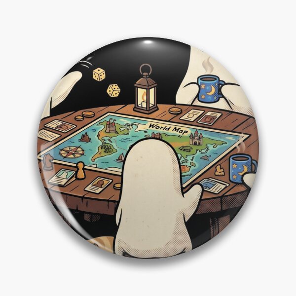 Item preview,  Ghost Tabletop RPG Party Funny Dice Game Nerd Art designed and sold by AdyKurniawan.