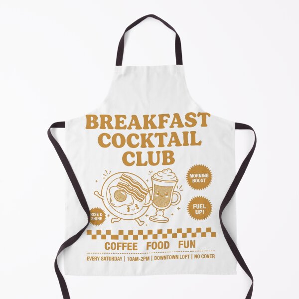Item preview, Breakfast Cocktail Club Funny Brunch Coffee Food designed and sold by LuminOrb.