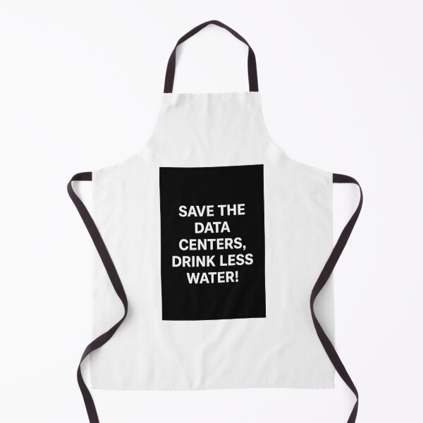 Item preview, Save the Data Centers, Drink Less Water designed and sold by Nate Ober.