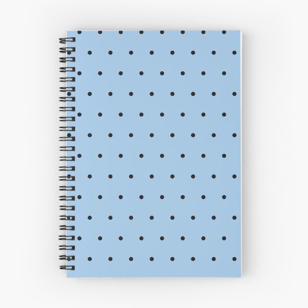 Item preview, Black And Baby Blue Micro Dot Pattern designed and sold by pattern-archive.