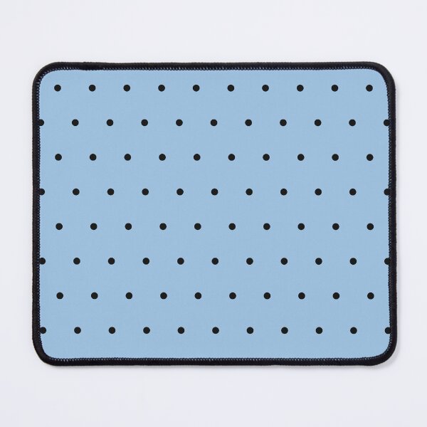 Item preview, Black And Baby Blue Micro Dot Pattern designed and sold by pattern-archive.