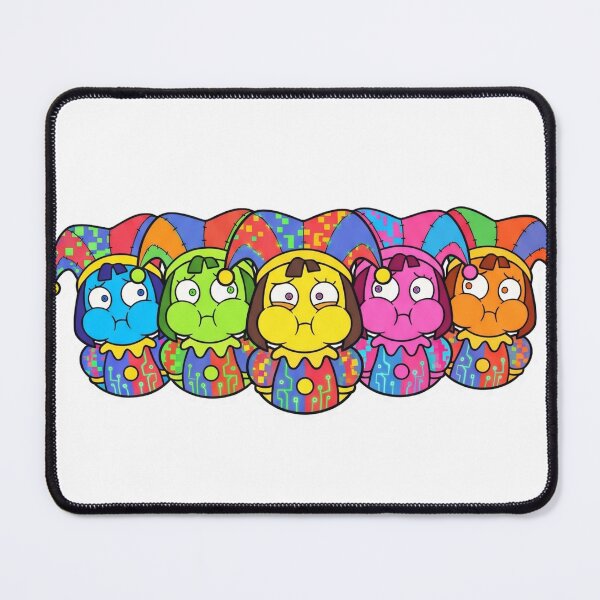 Item preview, Five Colorful Pomni Faces Digital Circus Inspired designed and sold by Dudek Originals.