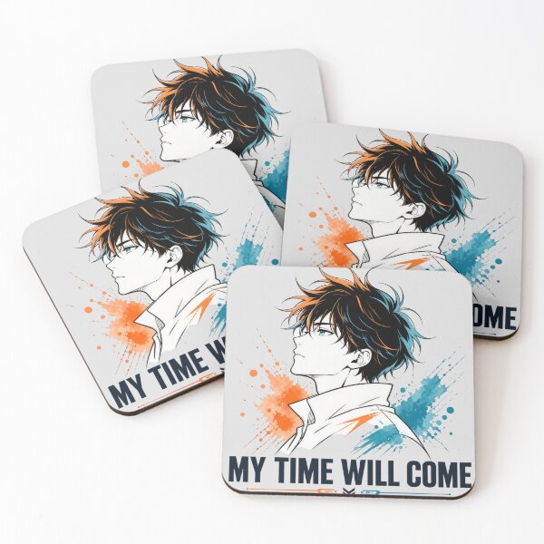 Item preview, My Time Will Come Aesthetic Anime Streetwear Graphic designed and sold by TheAuraAndInk.