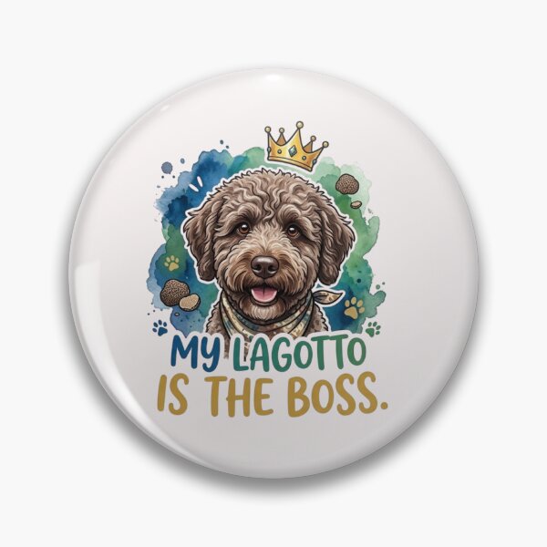 Item preview, My Lagotto Is The Boss Funny Dog Quote designed and sold by Sierodzyna.