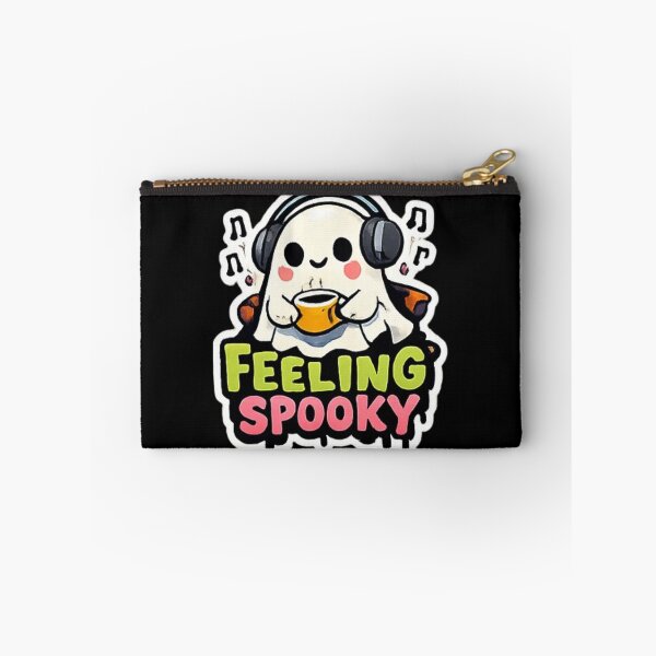 Item preview, Cute Ghost Enjoying a Spooky Coffee designed and sold by _Stickora_.