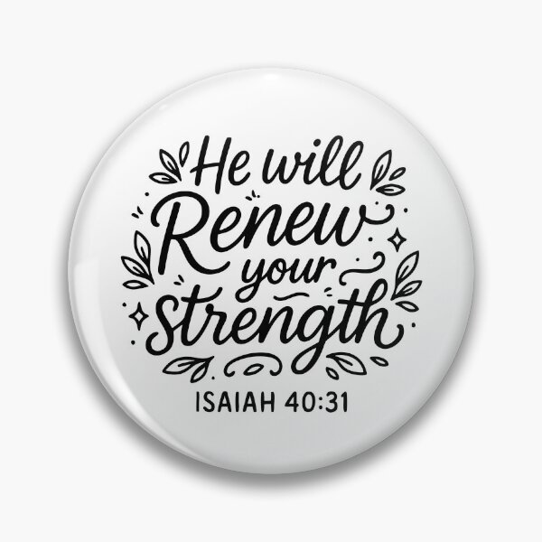 Item preview, He Will Renew Your Strength designed and sold by ElizabethMorri2.