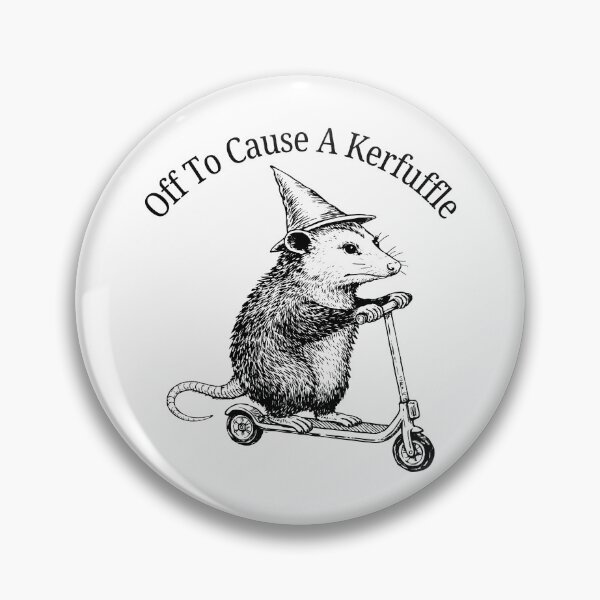 Item preview, Off To Cause A Kerfuffle designed and sold by Johnny-Store.