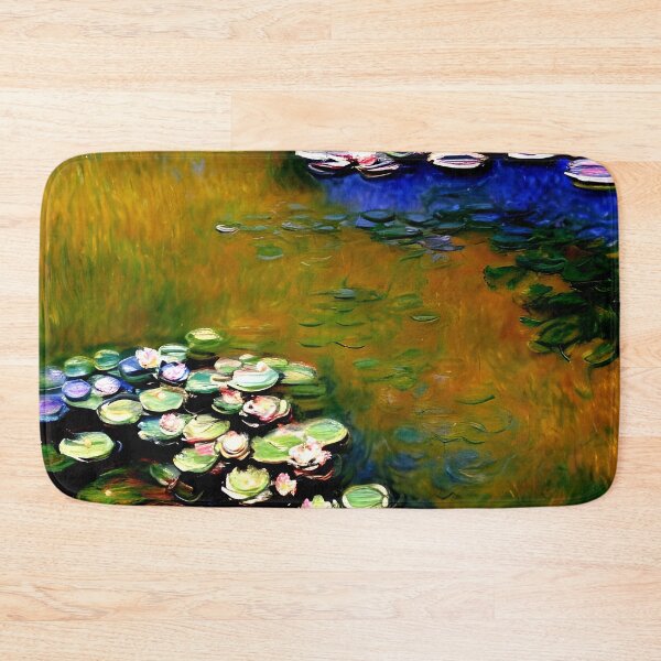 Item preview, Water Lilies: Impression of Reflections & Blossoming Surfaces (1917-3) designed and sold by artdesignsnow.
