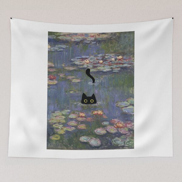 Item preview, cat monet designed and sold by PurrfectHome.