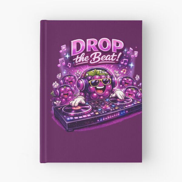 Item preview, Drop The Beat Funny DJ Grapes Party Music Fruit Design designed and sold by irfanshikh.