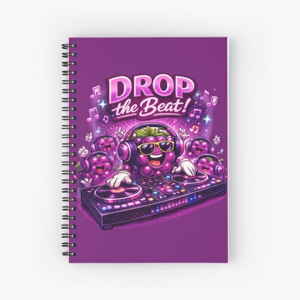 Item preview, Drop The Beat Funny DJ Grapes Party Music Fruit Design designed and sold by irfanshikh.