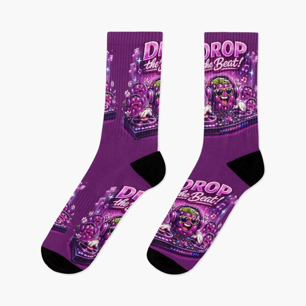 Item preview, Drop The Beat Funny DJ Grapes Party Music Fruit Design designed and sold by irfanshikh.