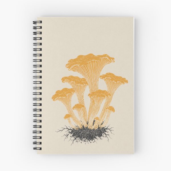 Item preview, Vintage Yellow Chanterelle Mushroom Botanical Illustration designed and sold by bosamji.