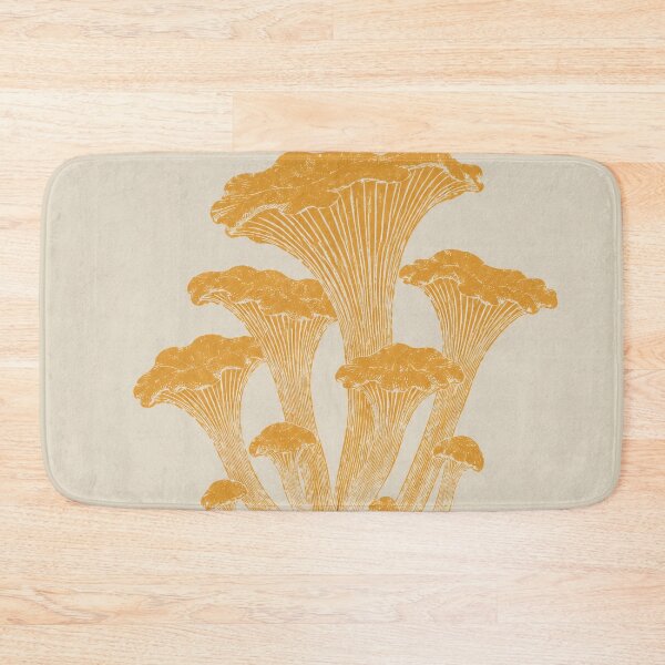 Item preview, Vintage Yellow Chanterelle Mushroom Botanical Illustration designed and sold by bosamji.