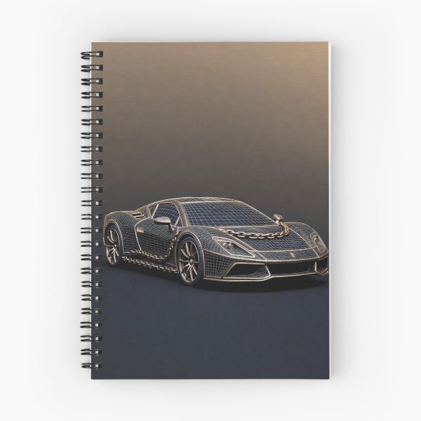 Item preview, Sleek Dark Gray Supercar Studio Profile designed and sold by IntelliMindDesigns.