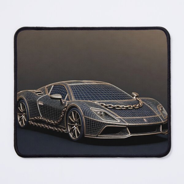 Item preview, Sleek Dark Gray Supercar Studio Profile designed and sold by IntelliMindDesigns.