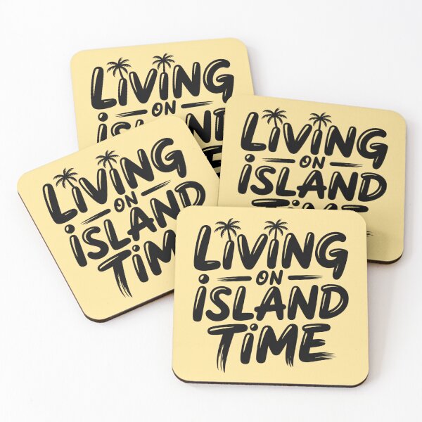 Item preview, Living on island time designed and sold by 123ks.