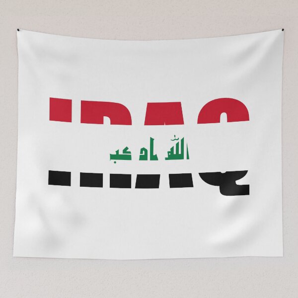 Item preview, Iraq Flag IQ designed and sold by shitpostee.