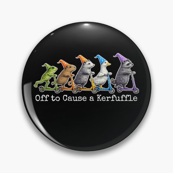 Item preview, Off To Cause A Kerfuffle designed and sold by Johnny-Store.