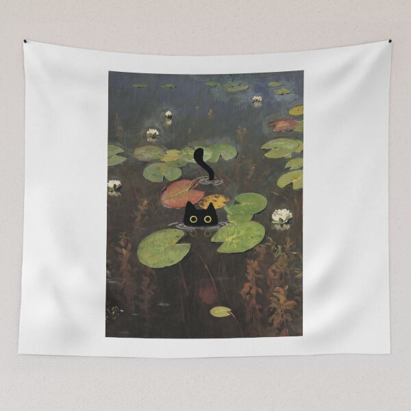 Item preview, cat monet designed and sold by PurrfectHome.