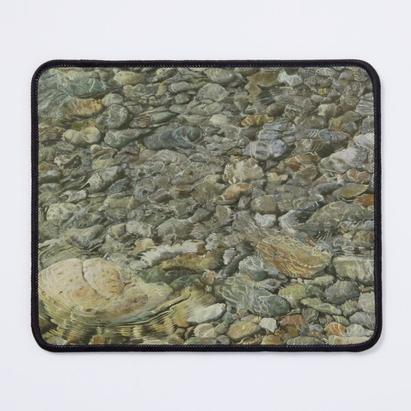 Item preview, Clear Stream Pebbles and Water Reflections  designed and sold by HaedamArt.