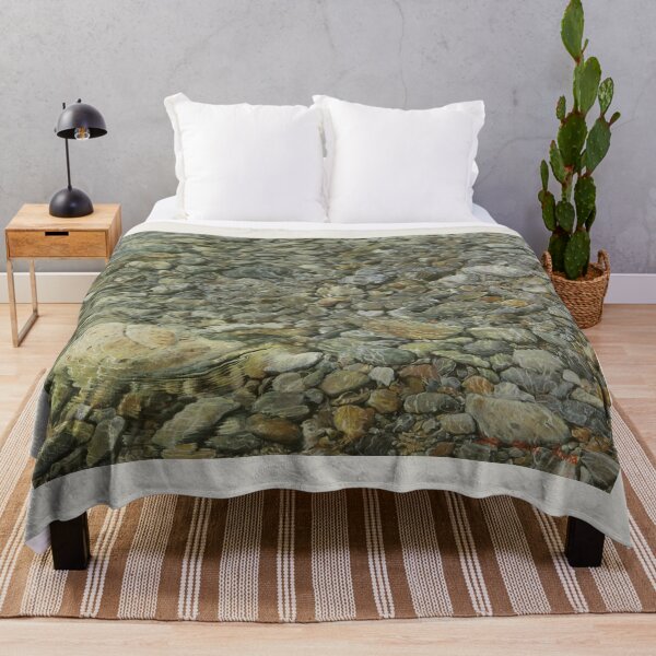 Item preview, Clear Stream Pebbles and Water Reflections  designed and sold by HaedamArt.