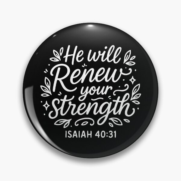 Item preview, He Will Renew Your Strength designed and sold by ElizabethMorri2.
