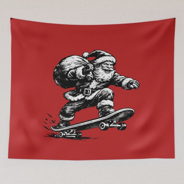 Item preview, Santa Shredding It! - Christmas Santa designed and sold by Hello Bee Bee.