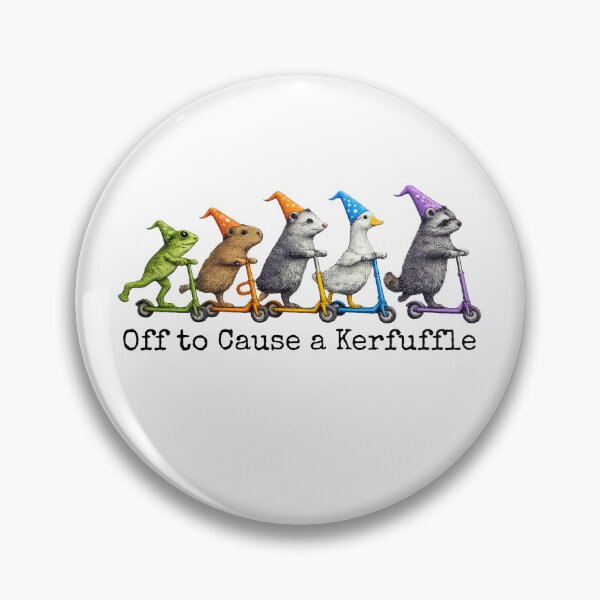 Item preview, Off To Cause A Kerfuffle designed and sold by Johnny-Store.