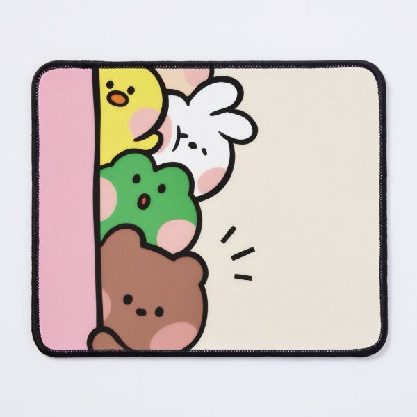Item preview, Cute Chibi Animal Friends Peeking - Kawaii Pastel Peekaboo Laptop Sticker designed and sold by Billy Morfo™.
