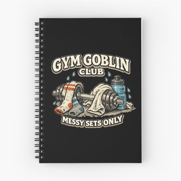 Item preview, Gym Goblin Club Messy Sets Only Retro Fitness Humor designed and sold by Concrete Coffee Studio.