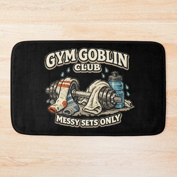Item preview, Gym Goblin Club Messy Sets Only Retro Fitness Humor designed and sold by Concrete Coffee Studio.