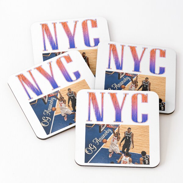 Item preview, Og Anunoby Jalen Brunson New York Knicks 2026 World Champions Jalen Brunson Josh Hart Og Anunoby Kat Karl-Anthony Towns Orange - New York Knicks designed and sold by varentbast.