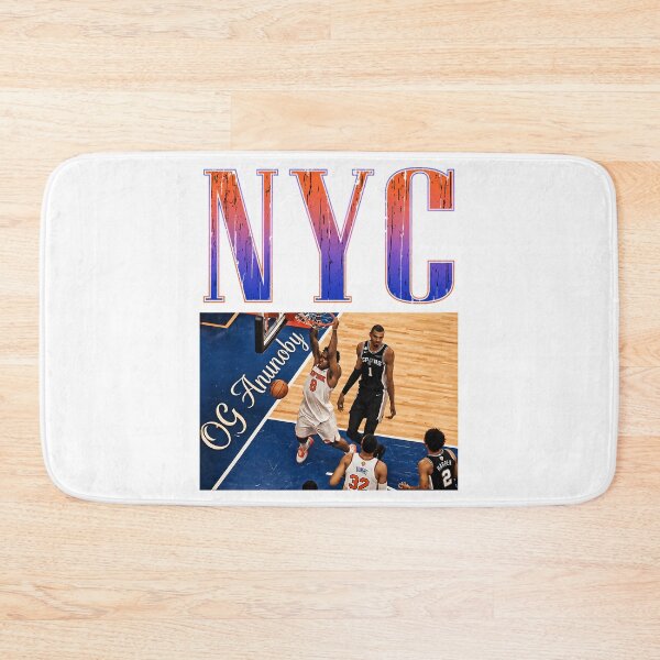 Item preview, Og Anunoby Jalen Brunson New York Knicks 2026 Campeones del Mundo Jalen Brunson Josh Hart Og Anunoby Kat Karl-Anthony Towns Orange - New York Knicks designed and sold by varentbast.