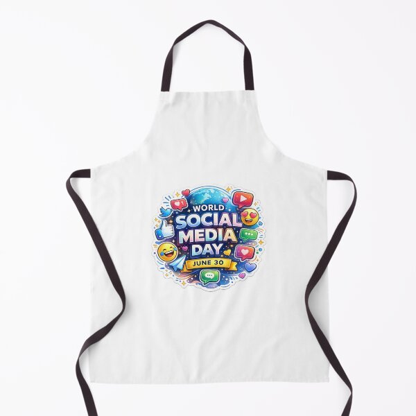 Item preview, World Social Media Day Sticker – Connecting the World Digitally designed and sold by Artisan Finds Online.