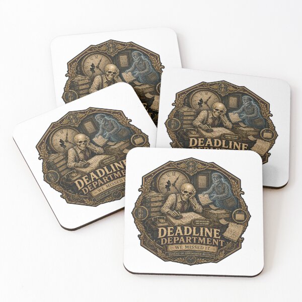 Item preview, Deadline Department, We Missed It – Gothic Paranormal Office Design designed and sold by Soft Panic Studio.