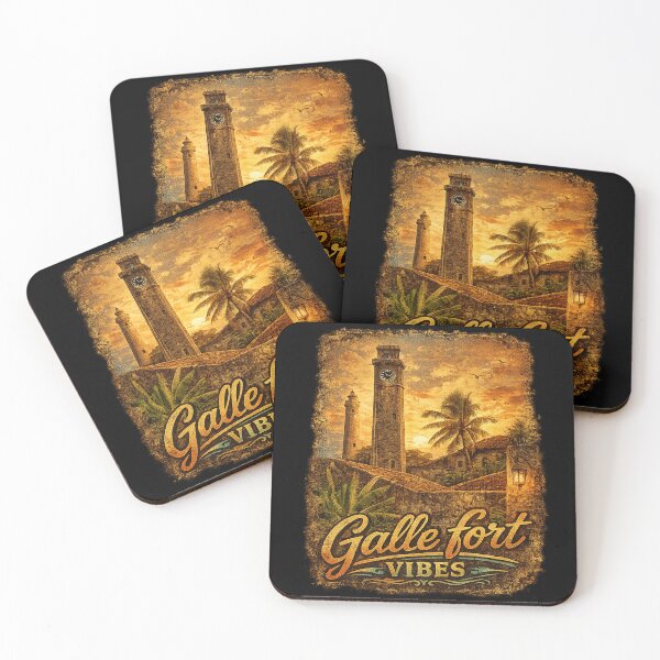 Item preview, Galle Fort Vibes – Colonial Heritage & Banyan Tree Vintage T-Shirt Design designed and sold by GooniSL.