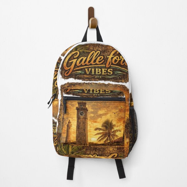 Item preview, Galle Fort Vibes – Colonial Heritage & Banyan Tree Vintage T-Shirt Design designed and sold by GooniSL.