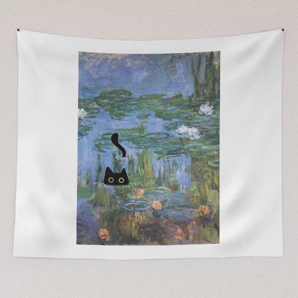 Item preview, cat monet designed and sold by PurrfectHome.
