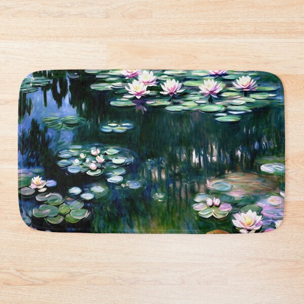 Item preview, Water Lilies: Impression of Reflections & Blossoming Surfaces (1917-4) designed and sold by artdesignsnow.