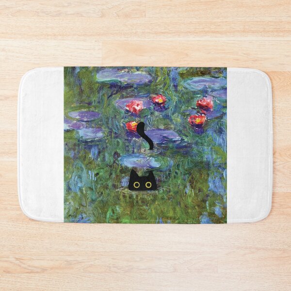 Item preview, cat monet designed and sold by PurrfectHome.