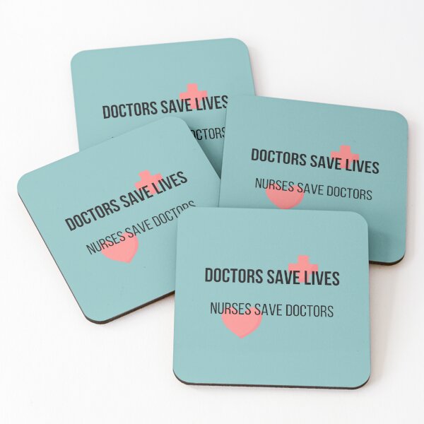 Item preview, Nurses Save Doctors designed and sold by Léni Carpentier.