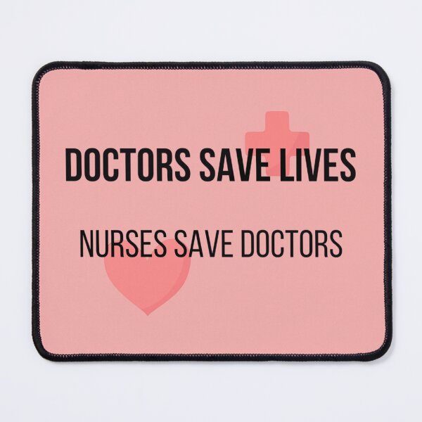 Item preview, Nurses Save Doctors designed and sold by Léni Carpentier.