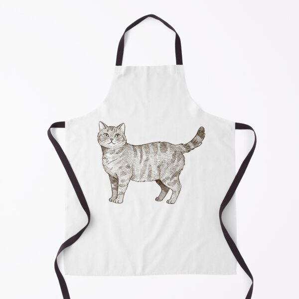 Item preview, Tabby Cat Standing Sketch Cute Cat designed and sold by Ninabellastudio.