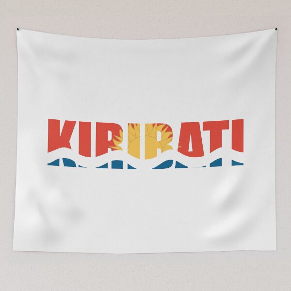 Artikelvorschau, Kiribati Flagge KI entworfen und verkauft von shitpostee.
