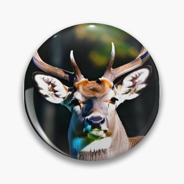 Artikelvorschau, Animals - White-tailed Deer, Close-up Wildlife Portrait entworfen und verkauft von DoodyPets.