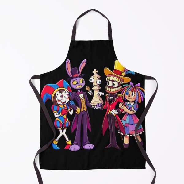 Aperçu de l'œuvre Équipe de cirque numérique Personnages colorés créée et vendue par Dudek Originals.