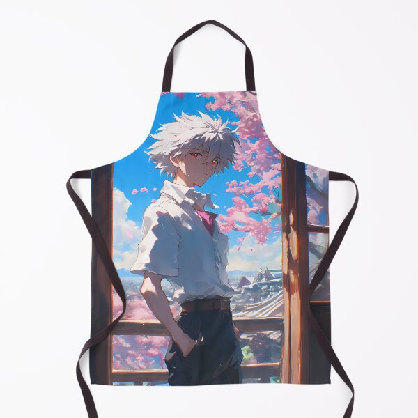 Item preview, Kaworu Nagisa Neon Genesis Evangelion Sakura Window Smile designed and sold by earlobejerk.