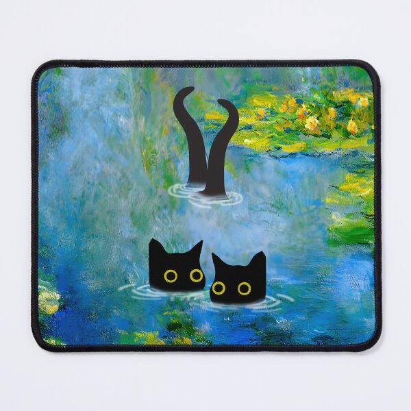 Item preview, cats monet designed and sold by PurrfectHome.